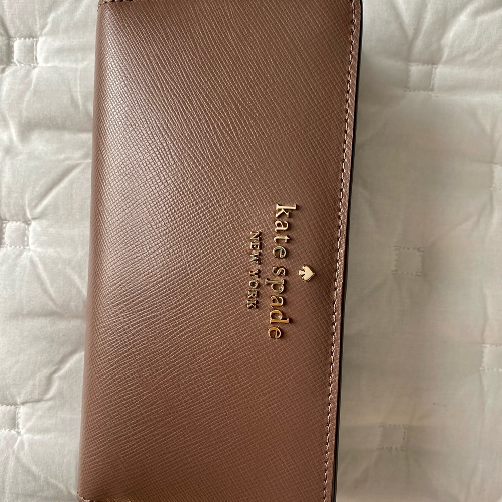 Kate Spade large slim bifold wallet